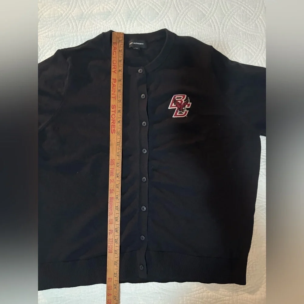Boston College Cardigan Sweater XL Primary Mark XL Like New BC Sport
